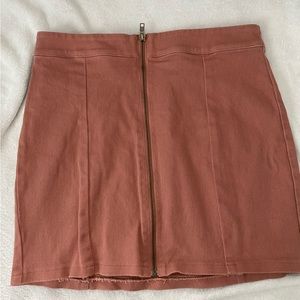 🐢Forever 21-Zipper mini skirt🧡